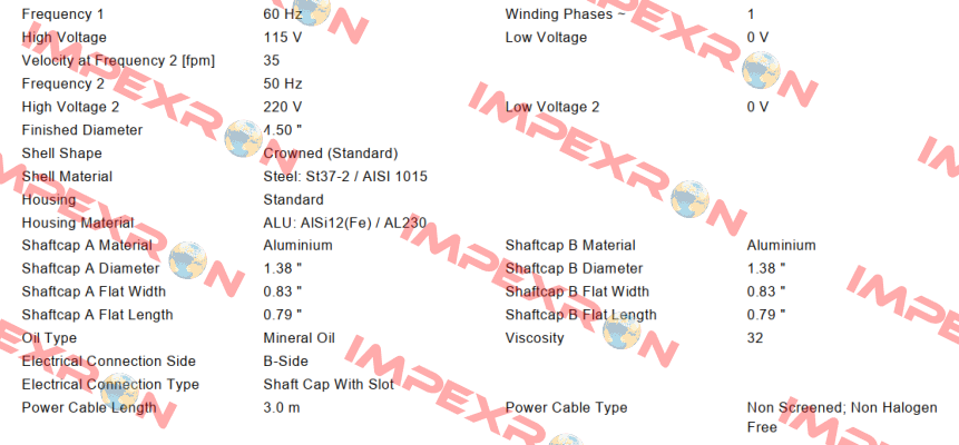 MI-DL0113 DL1133-AAA0AD0ABJSC-295mm Interroll