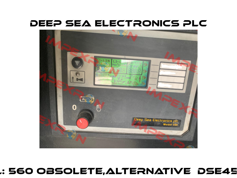 Model: 560 obsolete,alternative  DSE4510 MKII DEEP SEA ELECTRONICS PLC