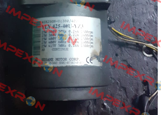 YLY 425-40U-Y/3 Sesame Motor
