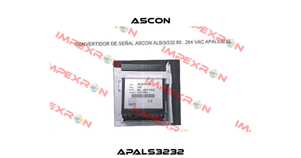 APALS3232 Ascon