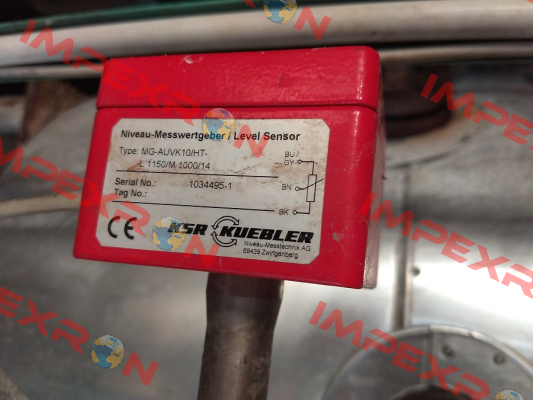 MG-AUVK10/HT/T15-L1.150/M1.000/14 Ksr Kuebler