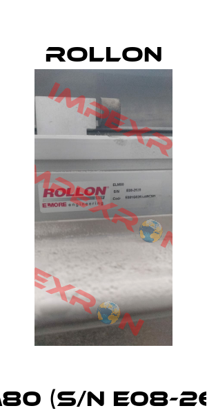 ELM80 (S/N E08-2620) Rollon