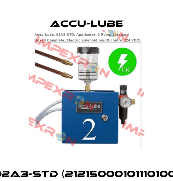 02A3-STD (21215000101110100) Accu-Lube
