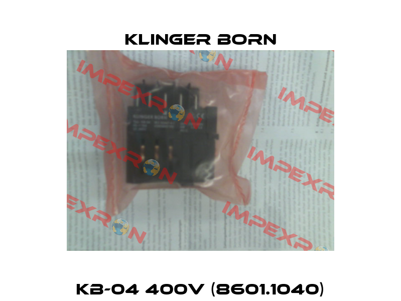 KB-04 400V (8601.1040) Klinger Born