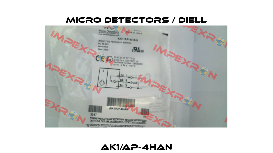 AK1/AP-4HAN Micro Detectors / Diell