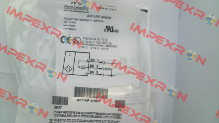 AK1/AP-4HAN Micro Detectors / Diell (now Datasensing)