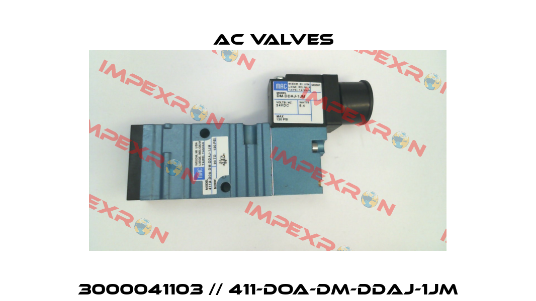 3000041103 // 411-DOA-DM-DDAJ-1JM МAC Valves