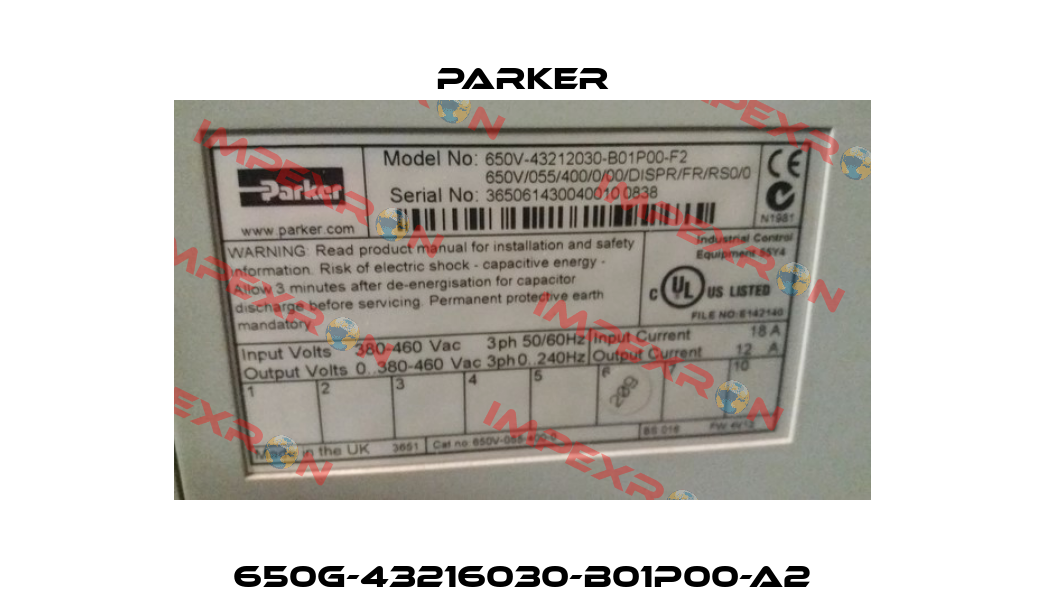 650G-43216030-B01P00-A2 Parker