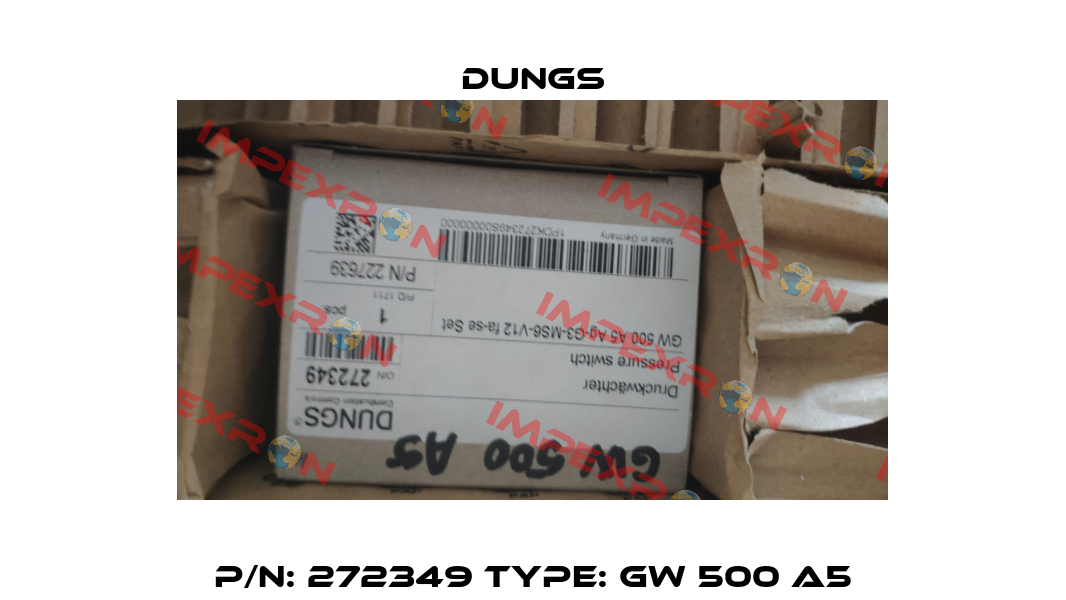 P/N: 272349 Type: GW 500 A5 Dungs