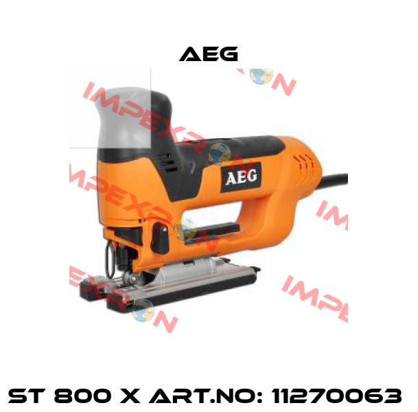 ST 800 X Art.No: 11270063  AEG