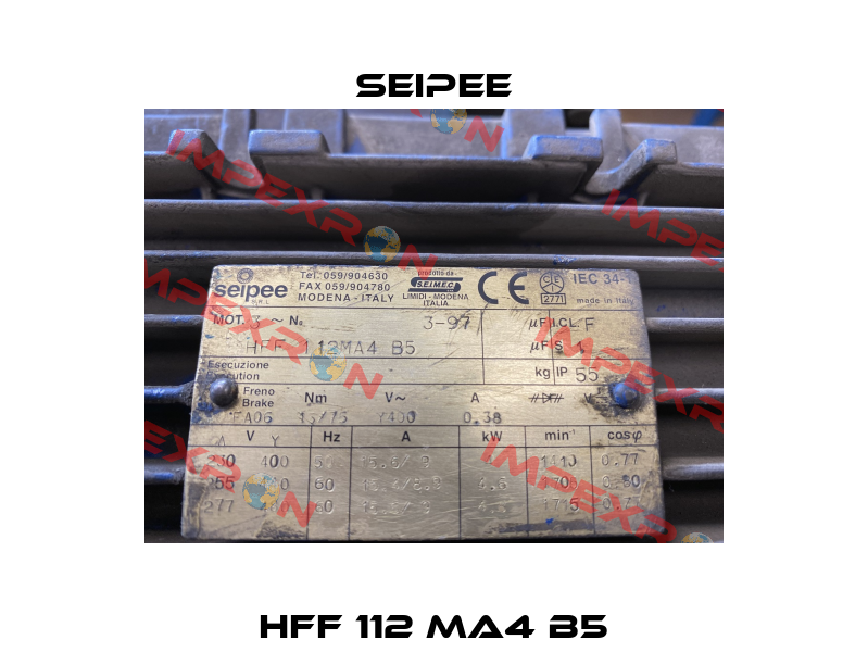 HFF 112 MA4 B5 SEIPEE