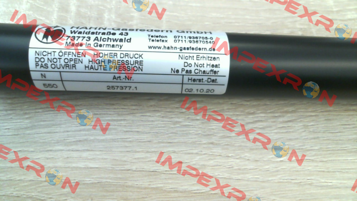 S10-28ST-03517 (1356777) / 28-02VBE Hahn Gasfedern