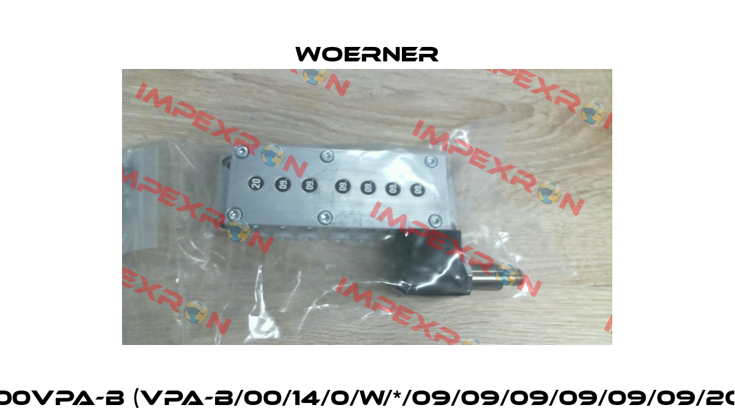 100VPA-B (VPA-B/00/14/0/W/*/09/09/09/09/09/09/20) Woerner