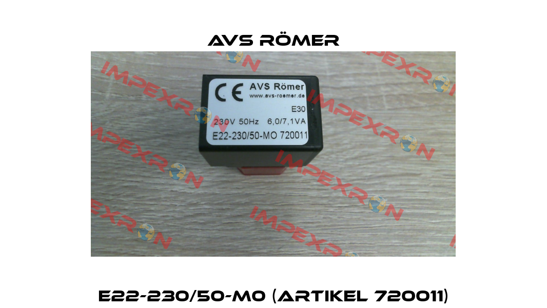 E22-230/50-M0 (Artikel 720011) Avs Römer