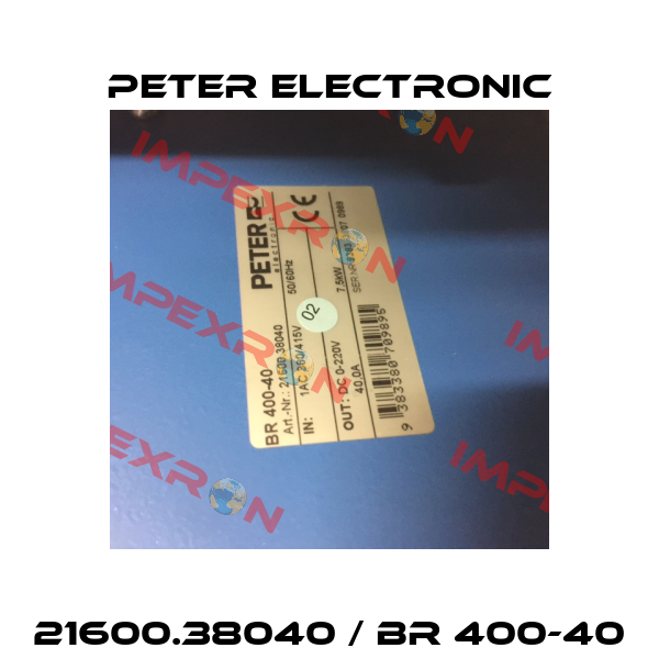 21600.38040 / BR 400-40 Peter Electronic