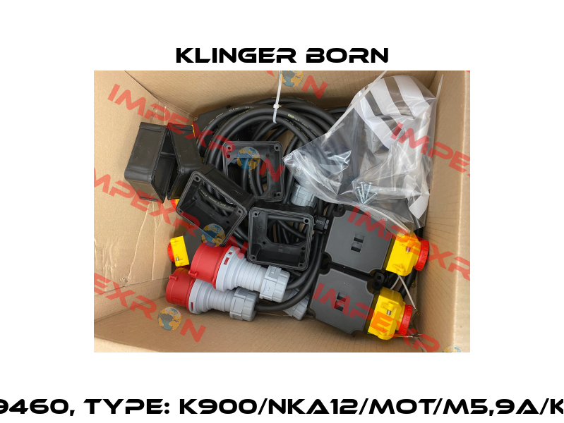 0161.9460, Type: K900/NKA12/Mot/M5,9A/KL-v.P Klinger Born