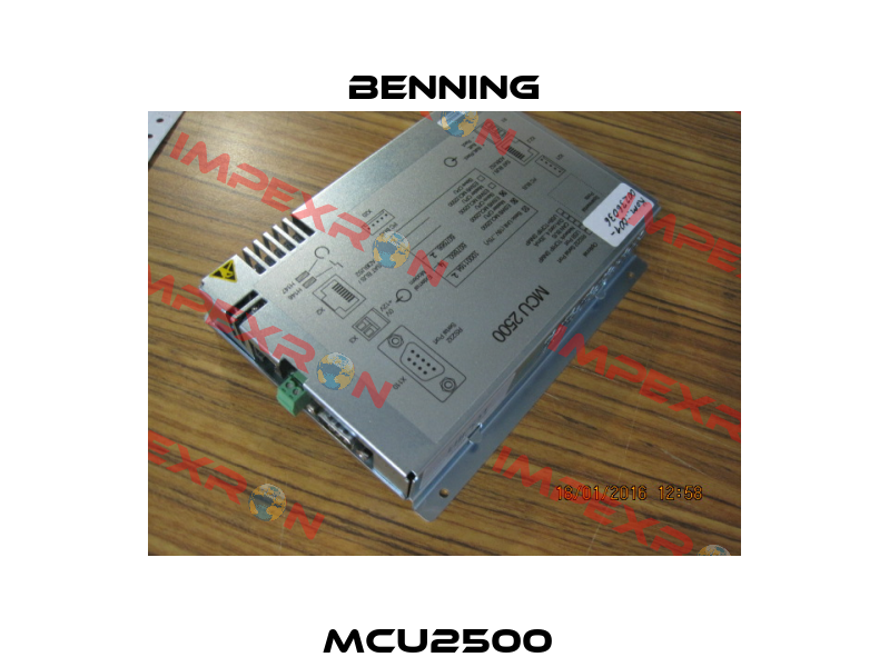 MCU2500  Benning