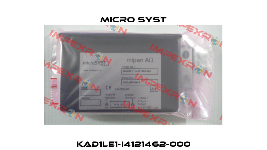 KAD1LE1-I4121462-000 Micro Syst