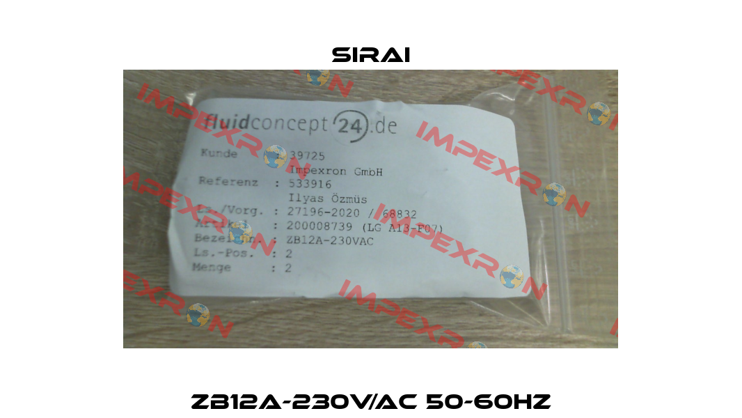 ZB12A-230V/AC 50-60Hz Sirai