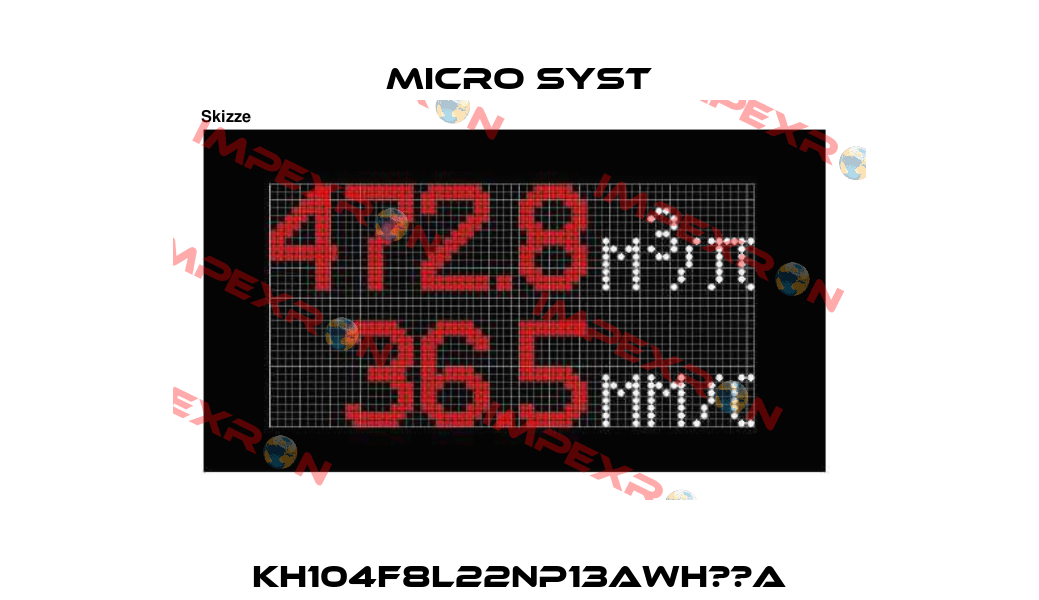 KH104F8L22NP13AWH??A Micro Syst