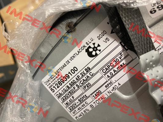 DA 10/8 550 W 4 P 3V B9 230/50 / 5128939100 Chaysol