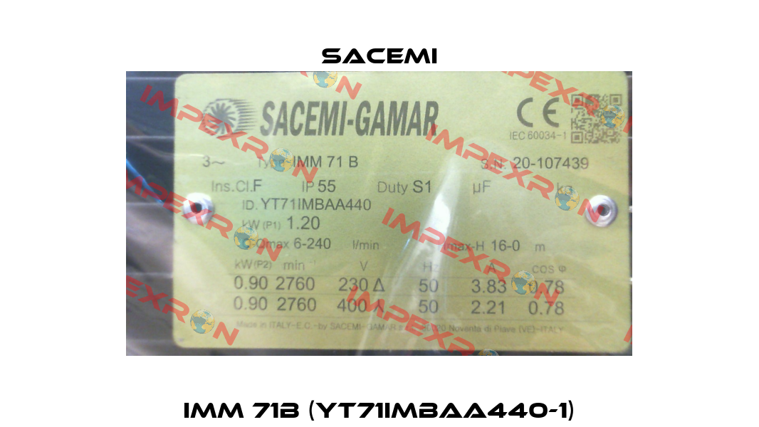 IMM 71B (YT71IMBAA440-1) Sacemi