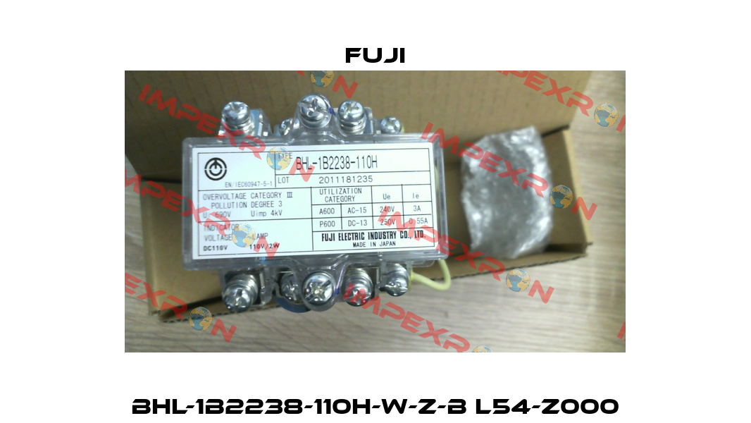 BHL-1B2238-110H-W-Z-B L54-Z000 Fuji