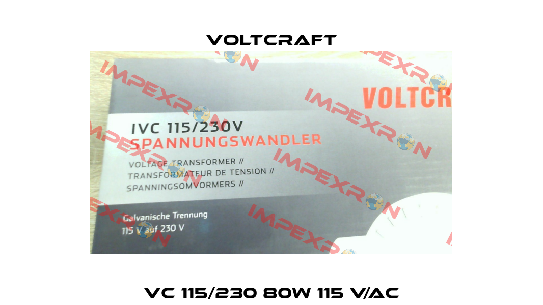 VC 115/230 80W 115 V/AC Voltcraft