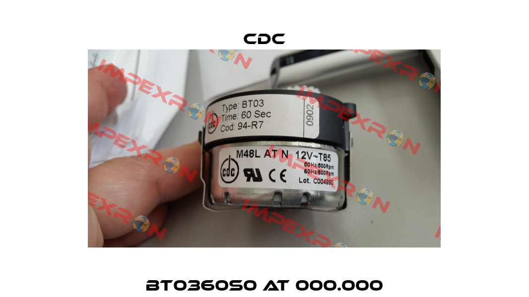 BT0360S0 AT 000.000 CDC