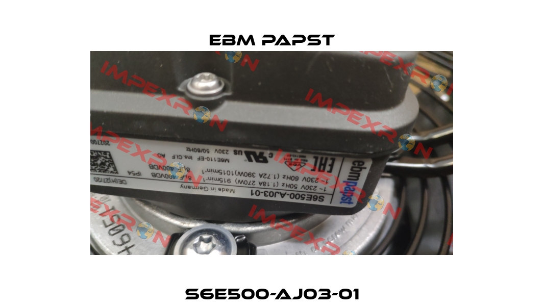 S6E500-AJ03-01 EBM Papst