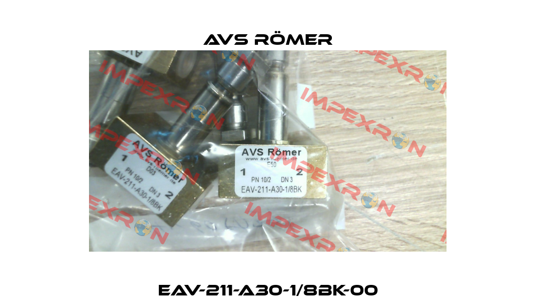 EAV-211-A30-1/8BK-00 Avs Römer
