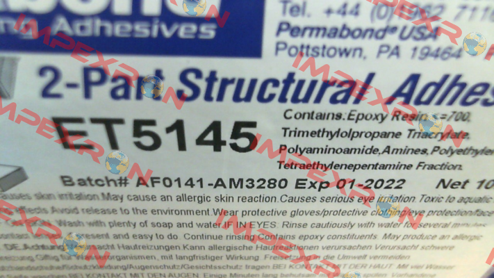 ET5145 with nozzle (1: 1) Permabond
