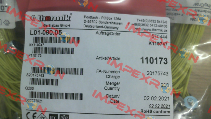 L01.090.05.0300.0300 Thermik