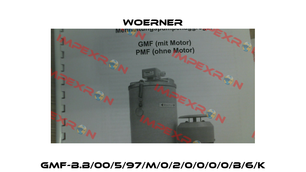 GMF-B.B/00/5/97/M/0/2/0/0/0/0/B/6/K Woerner