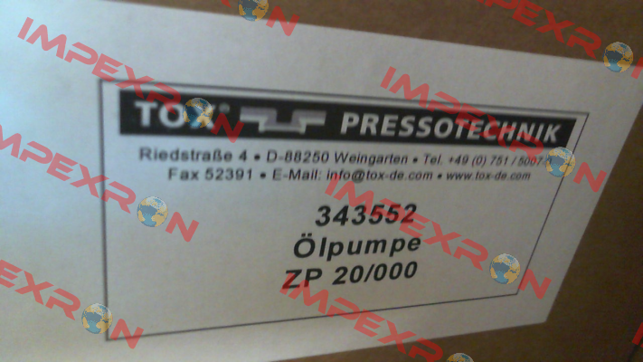 343552 Tox Pressotechnik