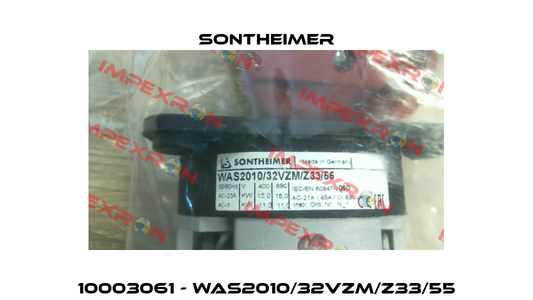 10003061 - WAS2010/32VZM/Z33/55 Sontheimer