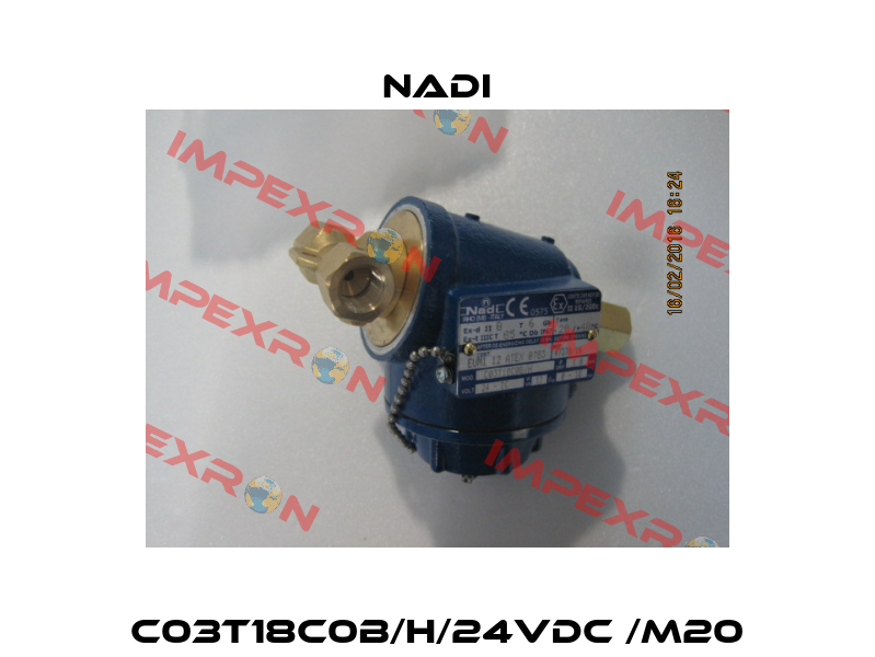 C03T18C0B/H/24VDC /M20 Nadi