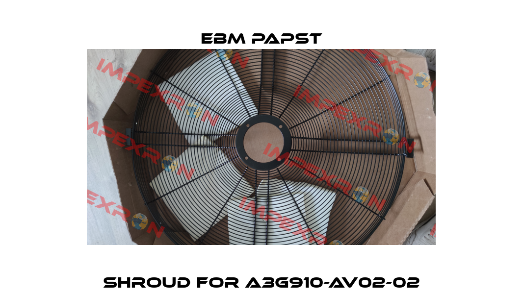 Shroud for A3G910-AV02-02 EBM Papst