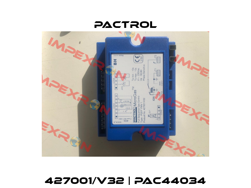 427001/V32 | PAC44034 Pactrol