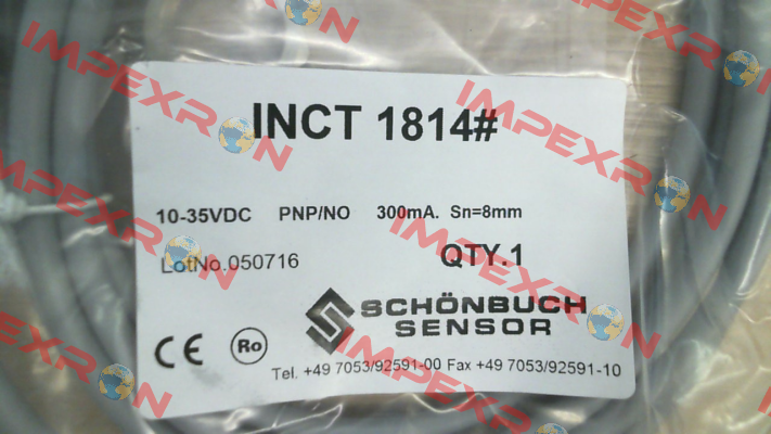 INCT1814 Schoenbuch
