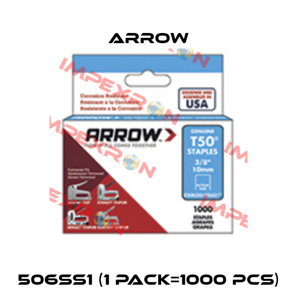 506SS1 (1 pack=1000 pcs) Arrow