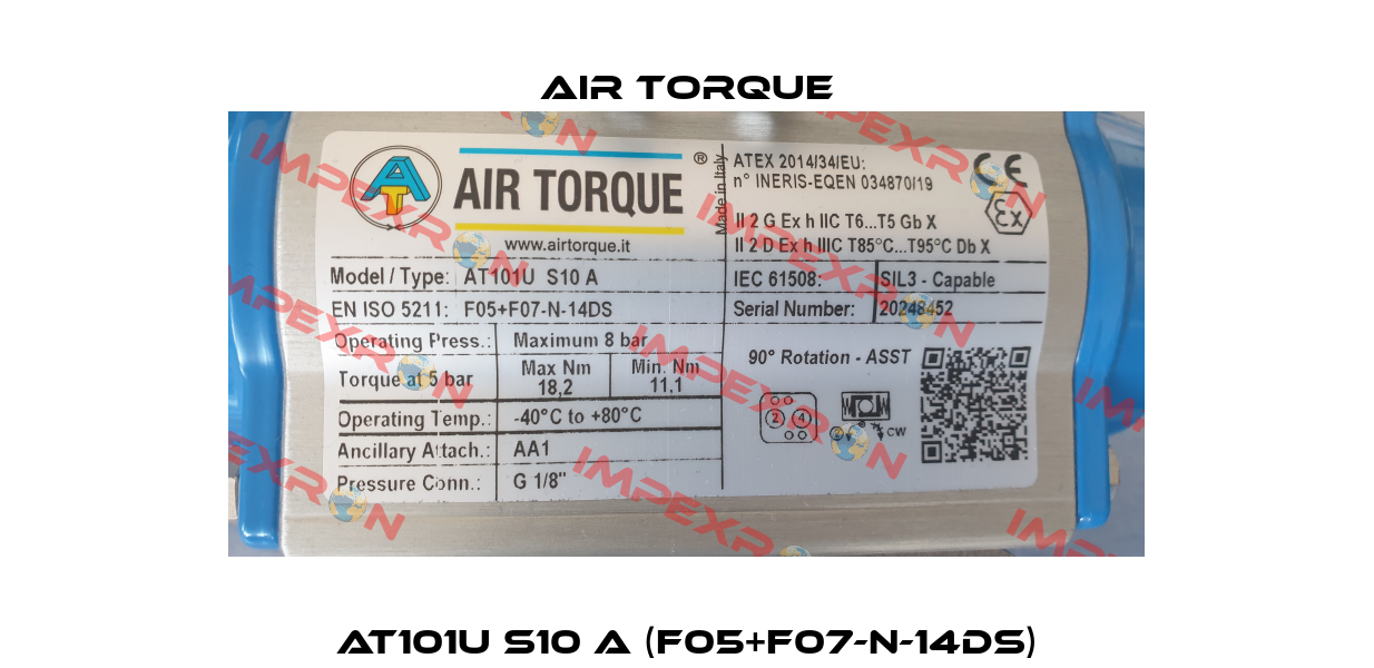 AT101U S10 A (F05+F07-N-14DS) Air Torque
