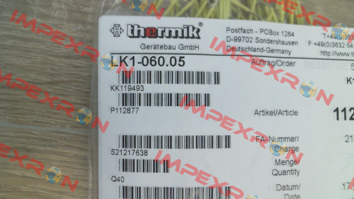 LK1.060.05.0100/0100 Thermik