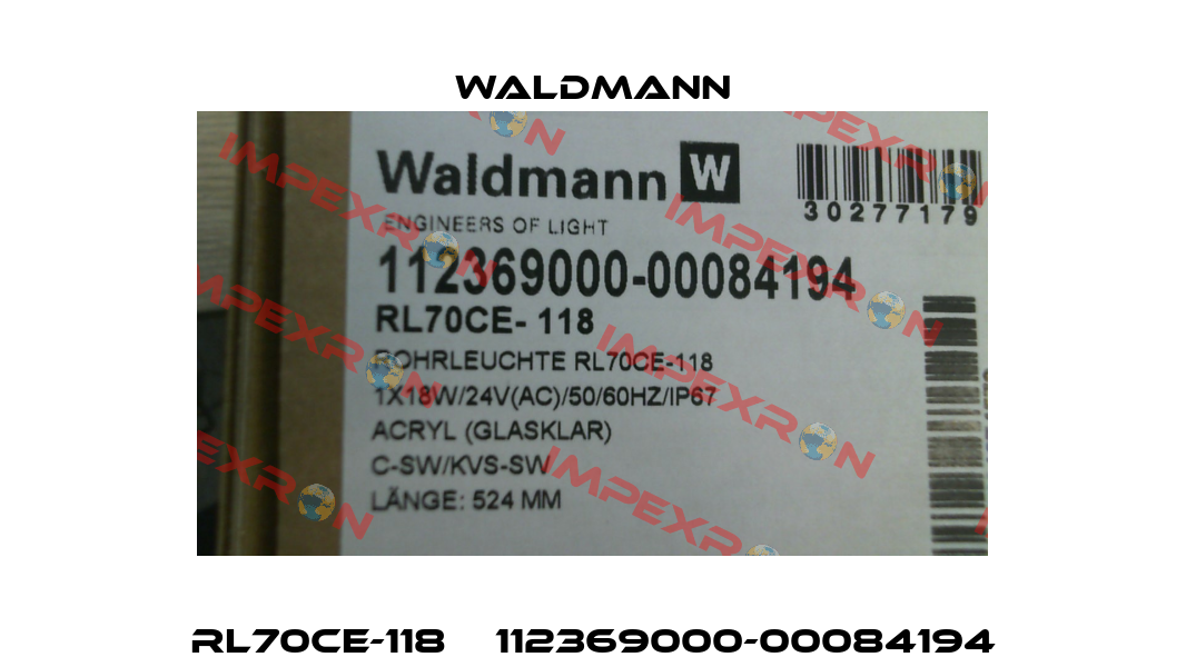 RL70CE-118　№112369000-00084194 Waldmann