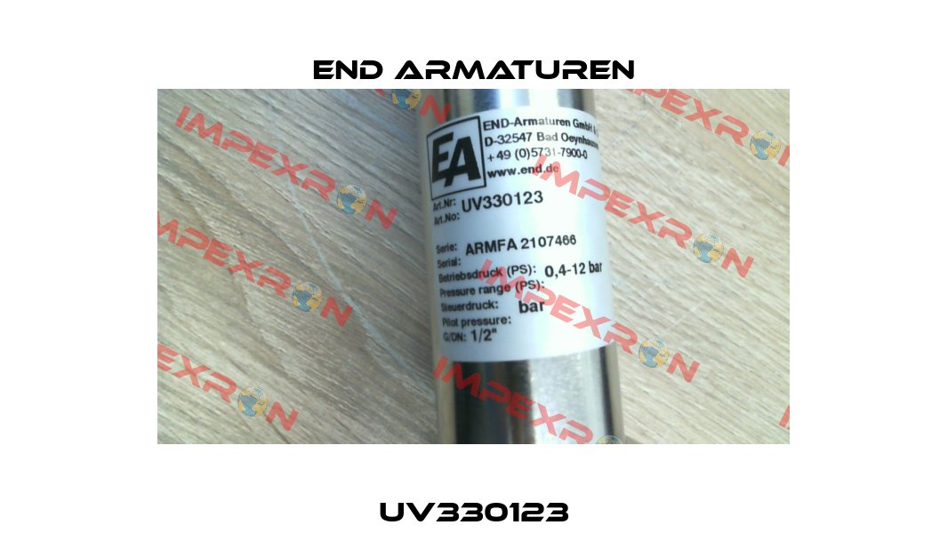 UV330123 End Armaturen