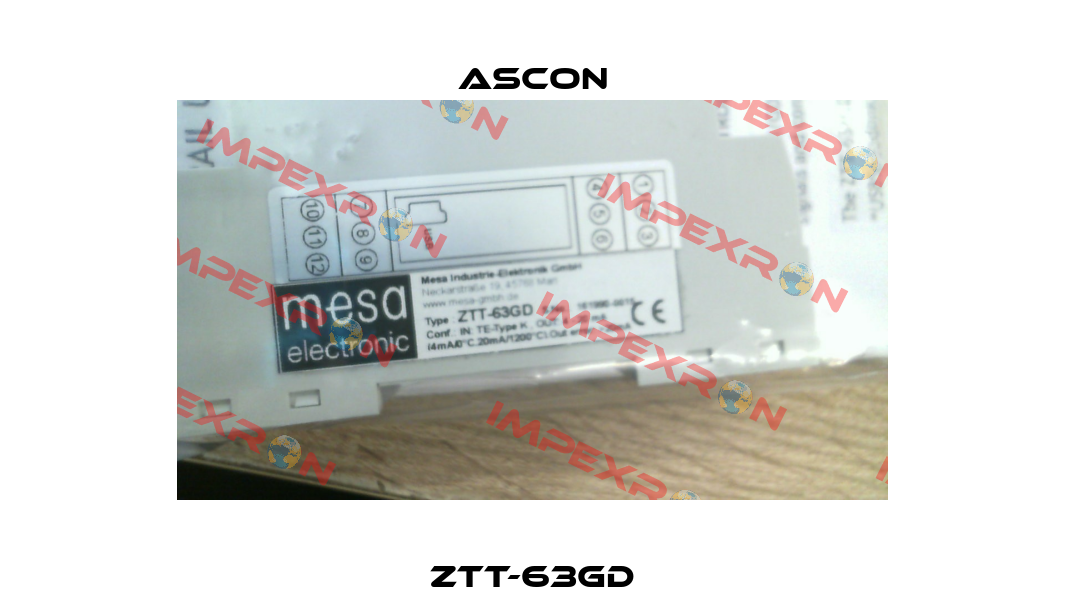 ZTT-63GD Ascon