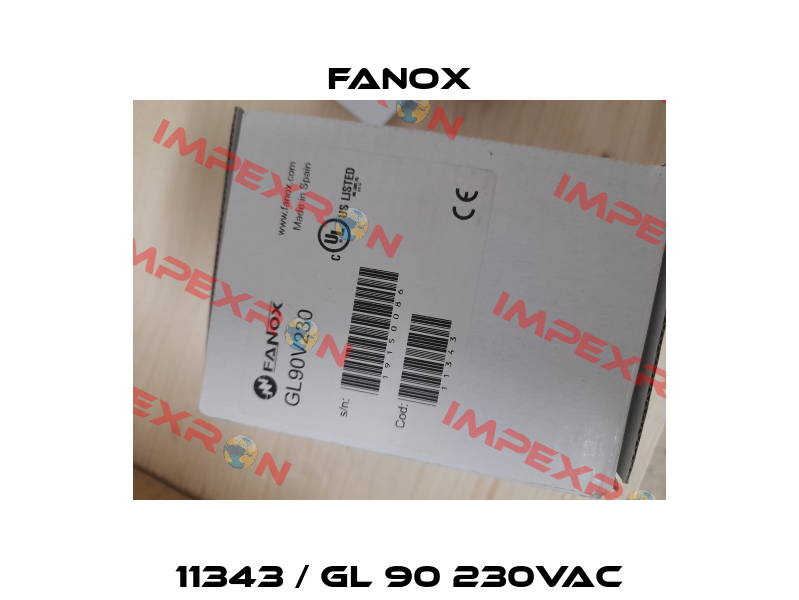 11343 / GL 90 230Vac Fanox
