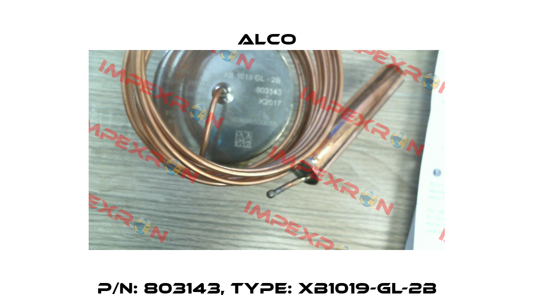 p/n: 803143, Type: XB1019-GL-2B Alco