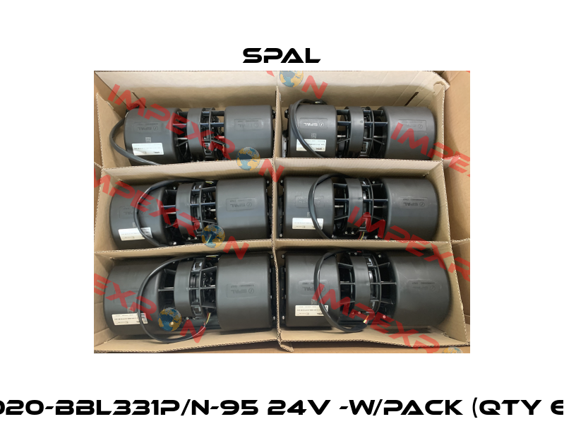 020-BBL331P/N-95 24V -W/PACK (Qty 6) SPAL