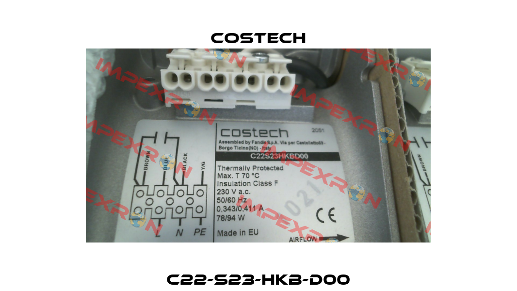 C22-S23-HKB-D00 Costech
